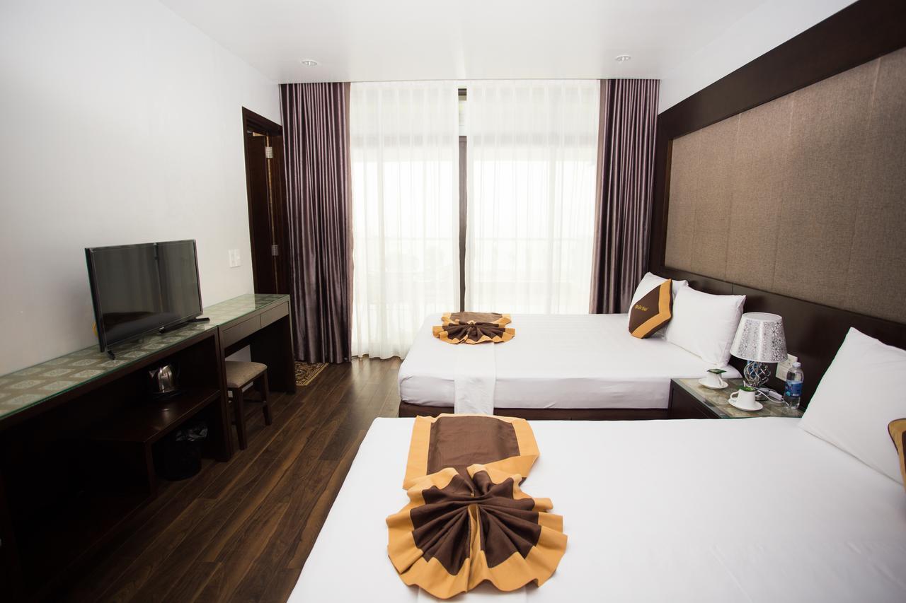 Moc Tra Hotel Tuan Chau Hạ Long Exterior foto